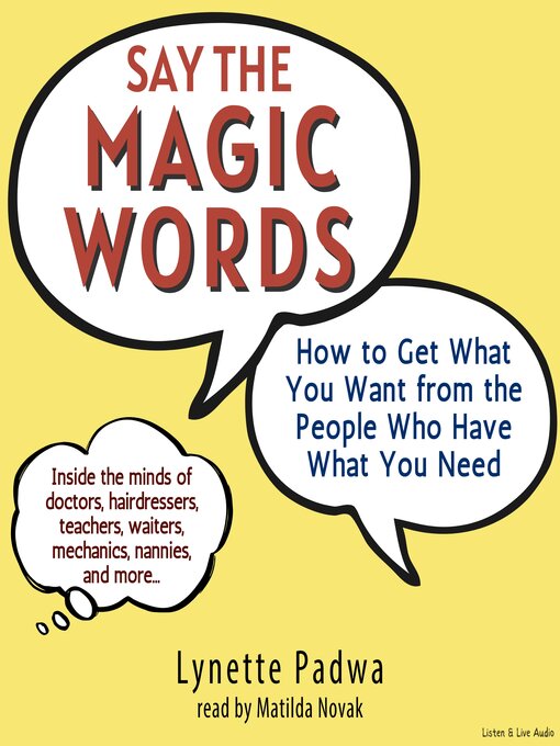 Cover image for Say the Magic Words